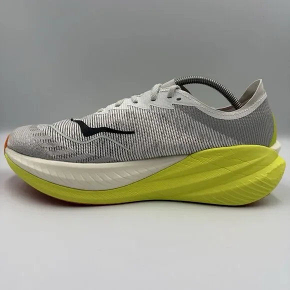 Hoka One One Mach X 2 Men's Size 11.5D Gray Athletic Running Shoes 1155119 FCT - Picture 2 of 8